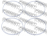 FEBEST SET-003 remonto komplektas, vairo pavara 
 Vairavimas -> Vairo pavara/siurblys
06535-S50-003