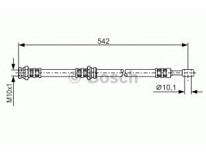 BOSCH 1 987 476 652 stabdžių žarnelė 
 Stabdžių sistema -> Stabdžių žarnelės
46210 01B00, 46210 01B10
