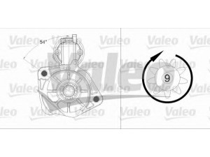 VALEO 458231 starteris 
 Elektros įranga -> Starterio sistema -> Starteris
068911024L, 068911024LX, 68911024L