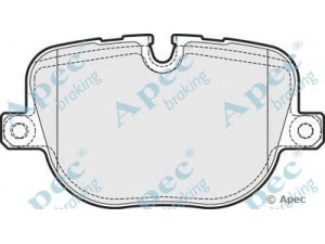 APEC braking PAD1729 stabdžių trinkelių rinkinys, diskinis stabdys 
 Techninės priežiūros dalys -> Papildomas remontas
LR015577, LR025739