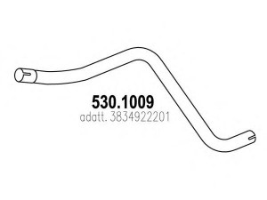 ASSO 530.1009 išleidimo kolektorius
3834922201