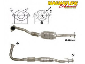 MAGNAFLOW 78004D katalizatoriaus keitiklis 
 Išmetimo sistema -> Katalizatoriaus keitiklis
174100B040