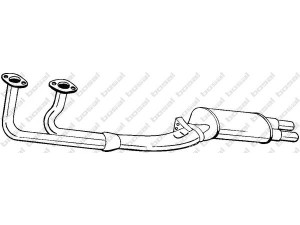 BOSAL 099-002 katalizatoriaus keitiklis 
 Išmetimo sistema -> Katalizatoriaus keitiklis
60531338, 60531668, 60564162