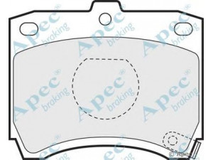 APEC braking PAD638 stabdžių trinkelių rinkinys, diskinis stabdys 
 Techninės priežiūros dalys -> Papildomas remontas
3323ZK150, 3323ZK150, 3323ZK150
