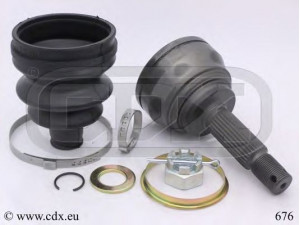 CDX 676 jungčių komplektas, kardaninis velenas 
 Ratų pavara -> Sujungimai/komplektas