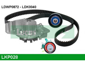 LUCAS ENGINE DRIVE LKP028 vandens siurblio ir paskirstymo diržo komplektas 
 Diržinė pavara -> Paskirstymo diržas/komplektas -> Paskirstymo diržas/komplektas