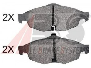 A.B.S. 38869 OE stabdžių trinkelių rinkinys, diskinis stabdys 
 Techninės priežiūros dalys -> Papildomas remontas
5018942AA, 5018945AA