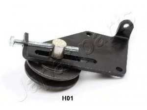 JAPANPARTS TP-H01 įtempiklio skriemulys, V formos rumbuotas diržas 
 Diržinė pavara -> V formos rumbuotas diržas/komplektas -> Įtempiklio skriemulys