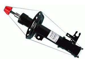 SACHS 315 837 amortizatorius 
 Pakaba -> Amortizatorius
3 44 577, 3 44 579, 3 44 592, 93168545