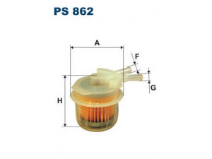 FILTRON PS862 kuro filtras 
 Techninės priežiūros dalys -> Papildomas remontas
2330087216, 2330087216LOC, 74202300