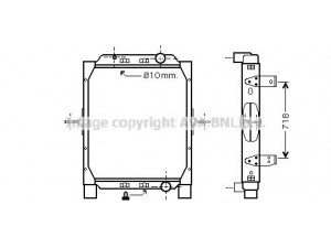 AVA QUALITY COOLING RE2057 radiatorius, variklio aušinimas 
 Aušinimo sistema -> Radiatorius/alyvos aušintuvas -> Radiatorius/dalys
5001866280, 5010619446