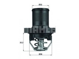 MAHLE ORIGINAL TI 47 89 termostatas, aušinimo skystis 
 Aušinimo sistema -> Termostatas/tarpiklis -> Thermostat
1336 Q1, 1336N5, 96 300 66 780