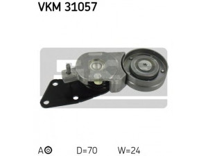 SKF VKM 31057 įtempiklio skriemulys, V formos rumbuotas diržas 
 Diržinė pavara -> V formos rumbuotas diržas/komplektas -> Įtempiklio skriemulys
038 903 315 AB, 038 903 315 AB