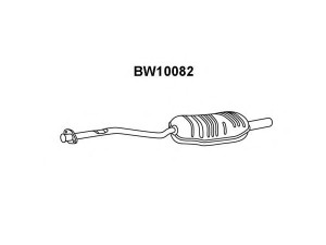 VENEPORTE BW10082 galinis duslintuvas 
 Išmetimo sistema -> Duslintuvas
18101723610, 18101737097