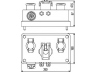 HELLA 8JE 340 898-001 jungtis / skirstytuvo elementas