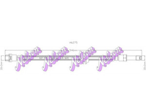 Brovex-Nelson H6275 stabdžių žarnelė 
 Stabdžių sistema -> Stabdžių žarnelės
6394280335, 6394280835, 9064280835