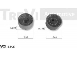 TREVI AUTOMOTIVE KD1431 paskirstymo diržo komplektas 
 Techninės priežiūros dalys -> Papildomas remontas