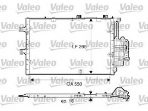 VALEO 817610 kondensatorius, oro kondicionierius 
 Oro kondicionavimas -> Kondensatorius
1850072, 1850088, 1850090