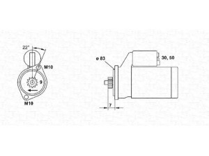 MAGNETI MARELLI 943241141010 starteris 
 Elektros įranga -> Starterio sistema -> Starteris
2330054A00, 2330054A00RE, 2330054A01