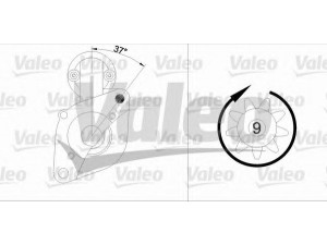 VALEO 455722 starteris 
 Elektros įranga -> Starterio sistema -> Starteris
23300-00QAM, 23300-00QAY, 2330000QAM