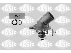 SASIC 9000121 termostatas, aušinimo skystis 
 Aušinimo sistema -> Termostatas/tarpiklis -> Thermostat
1338096, 6338028