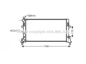 AVA QUALITY COOLING ST2041 radiatorius, variklio aušinimas 
 Aušinimo sistema -> Radiatorius/alyvos aušintuvas -> Radiatorius/dalys
6R0121253A, 6R0121253L, 6R0121253A