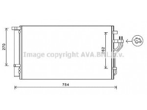 AVA QUALITY COOLING HY5279 kondensatorius, oro kondicionierius