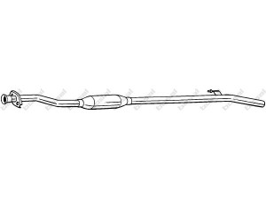 BOSAL 900-039 išleidimo kolektorius 
 Išmetimo sistema -> Išmetimo vamzdžiai
82.00.043.360