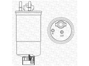 MAGNETI MARELLI 213908536000 kuro filtras 
 Techninės priežiūros dalys -> Papildomas remontas
46533026
