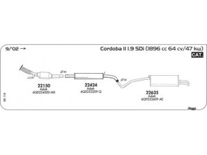 AKS DASIS SGSE119 išmetimo sistema