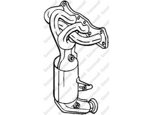 BOSAL 090-590 katalizatoriaus keitiklis 
 Išmetimo sistema -> Katalizatoriaus keitiklis
0341.P9, 0341.L3, 0341.L6, 0341.N1