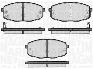 MAGNETI MARELLI 363916060281 stabdžių trinkelių rinkinys, diskinis stabdys 
 Techninės priežiūros dalys -> Papildomas remontas
581011HA10, OOK2JA3328Z