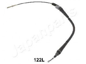 JAPANPARTS BC-122L trosas, stovėjimo stabdys 
 Stabdžių sistema -> Valdymo svirtys/trosai
3653105N00