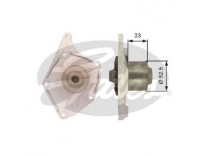 GATES WP0044 vandens siurblys
21010-00QAT, 21010BN700, 7701473327