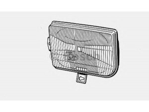 BOSCH 0 301 024 304 priekinis žibintas