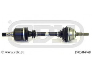 CDX 190504/48 kardaninis velenas 
 Ratų pavara -> Kardaninis velenas
8111307