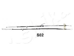 ASHIKA 131-0S-S02 trosas, stovėjimo stabdys 
 Stabdžių sistema -> Valdymo svirtys/trosai
49010-08102