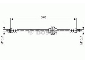 BOSCH 1 987 481 707 stabdžių žarnelė 
 Stabdžių sistema -> Stabdžių žarnelės
4420115, 93167716, 4420115, 93167716