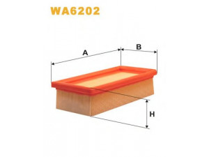 WIX FILTERS WA6202 oro filtras 
 Filtrai -> Oro filtras
314, 1444K9, 5889204, 5973689, 5998293