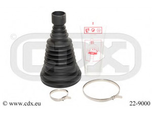 CDX 22-9000 gofruotoji membrana, kardaninis velenas