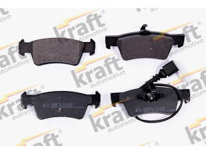 KRAFT AUTOMOTIVE 6010908 stabdžių trinkelių rinkinys, diskinis stabdys 
 Techninės priežiūros dalys -> Papildomas remontas
7H8698451, 7L6698451C