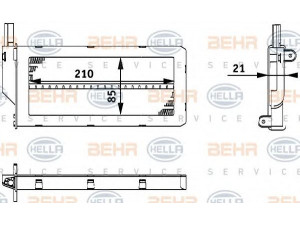 HELLA 8FH 351 312-121 šilumokaitis, salono šildymas 
 Šildymas / vėdinimas -> Šilumokaitis
6445.JV