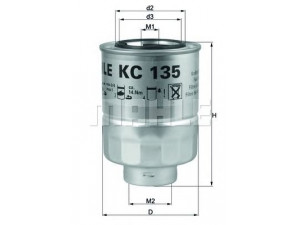 KNECHT KC 135D kuro filtras 
 Filtrai -> Kuro filtras
4024213, 4403318, XM349150AA, 2339064480
