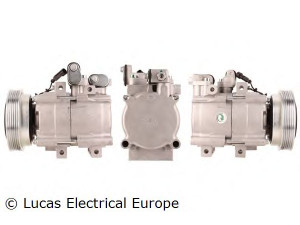 LUCAS ELECTRICAL ACP502 kompresorius, oro kondicionierius 
 Oro kondicionavimas -> Kompresorius/dalys
97701-26200, 97701-26300, 97701-38170