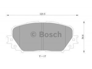 BOSCH 0 986 AB2 268 stabdžių trinkelių rinkinys, diskinis stabdys 
 Techninės priežiūros dalys -> Papildomas remontas
04465 52190, 04465 52270, 04465 52310