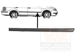 VAN WEZEL 7625424 apdailos/apsauginės juostelė, durelės 
 Kėbulas -> Apdaila/apsauga/dekoratyvinės juostelės/emblemos -> Apdailos/apsauginės juostelės
6Y0853516B41
