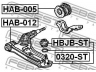 FEBEST HBJB-ST remonto komplektas, atrama/vairo trauklė 
 Ašies montavimas/vairavimo mechanizmas/ratai -> Sujungimai -> Atramos/vairo trauklė
51225-S47-003, 51360-S7S-013