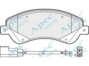 APEC braking PAD1476 stabdžių trinkelių rinkinys, diskinis stabdys 
 Techninės priežiūros dalys -> Papildomas remontas
1371403, 1433954, 1534428, 1554523