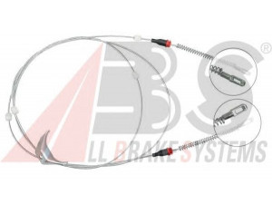 A.B.S. K11265 trosas, stovėjimo stabdys 
 Stabdžių sistema -> Valdymo svirtys/trosai
522555
