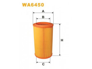 WIX FILTERS WA6450 oro filtras 
 Techninės priežiūros dalys -> Techninės priežiūros intervalai
PC1021, EL2291